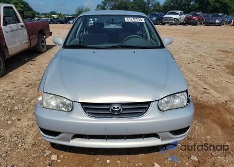 2001 Toyota Corolla Ce из США, поврежденный, VIN 2T1BR12E21C464797